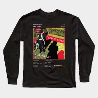 Leonard Cohen - Old Ideas Tracklist Album Long Sleeve T-Shirt